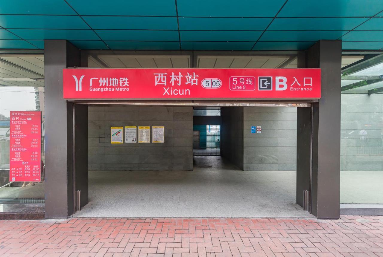 Super 8 Hotel Select Guangzhou Railway Station Xicun Subway Station Dış mekan fotoğraf